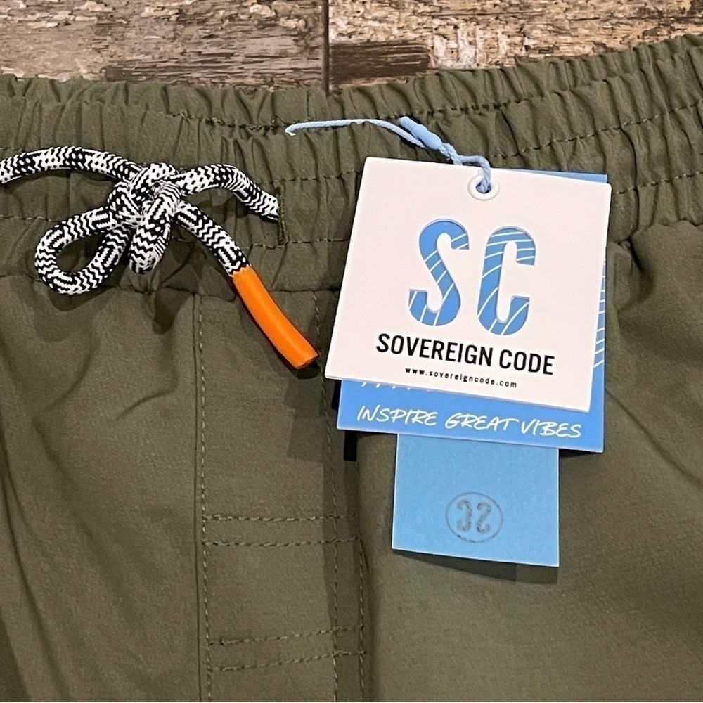 Sovereign Code Hyperloop Pant Dark Khaki Mens Size Large NWT - Picture 9 of 11